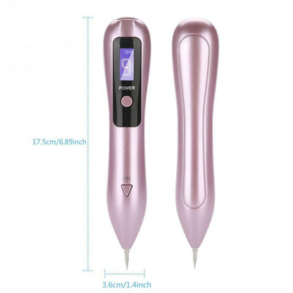 Facial Freckle Removal 9level LCD Face Dark Spot Remover Laser Plasma PenMachine