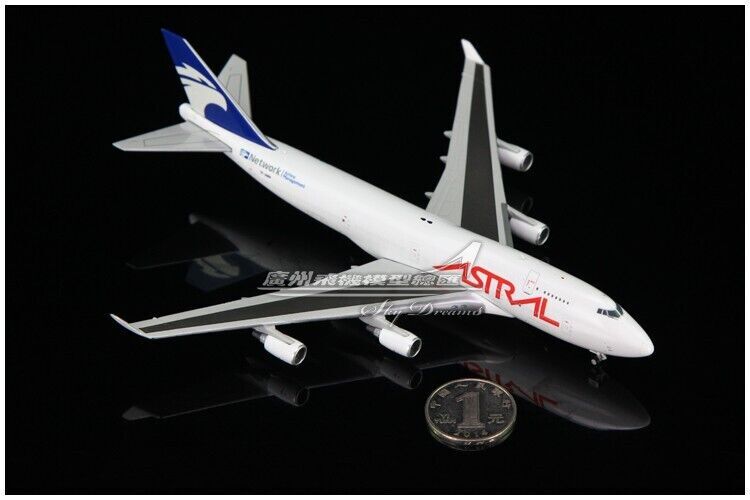 1:400 JC Wings ASTARL BOEING 747-400 Passenger Airplane Diecast Aircraft Model