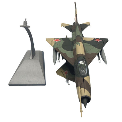 1/72 Soviet Classic Fighter Mig-21 MiG 21 Alloy Military Aircraft Plane Model