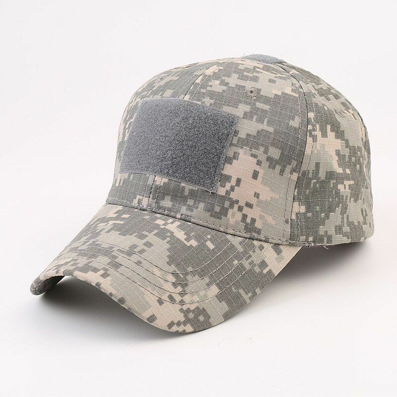 Tactical Hat Camouflage Sunscreen Outdoor Sport Hunting Camping Hiking Cap Brown