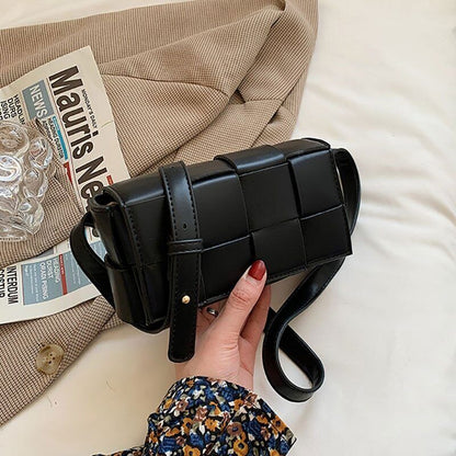 Leather Woven Bags Luxury Shoulder Bag Fashion Hand Bag Messenger bag for Women