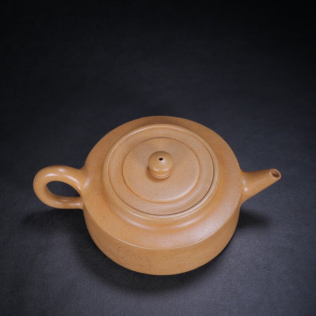 Chinese Yixing Zisha Clay Handmade Exquisite Teapot Zhou pan