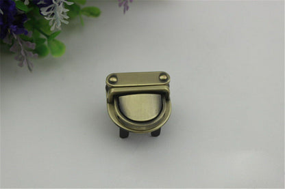 DIY Bag Handbag Clasp Turn Twist PurseHardware Lock Buckle Metal Bag Accessories