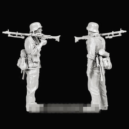 1/35 Resin figure model WW II German Soldiers 5 man Unassembled Unpainted