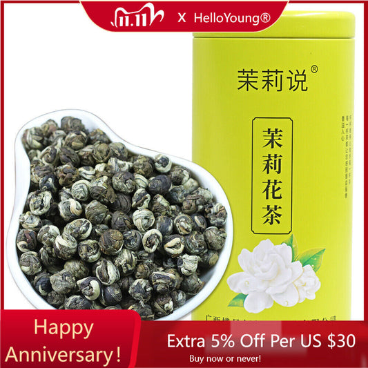 Premuim Green Tea Jasmine Beads Tea Jasmine Dragon Ball Beads Flower Tea 250g-