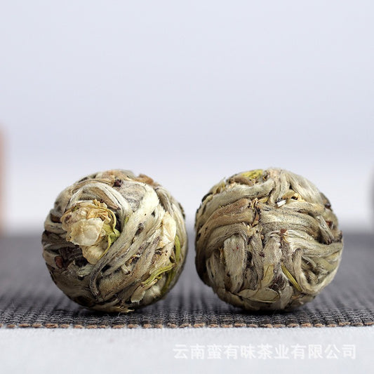 500G genuine Yunnan Jasmine Silver Needle Bulk Dragon Ball White Tea Xiaotuo Tea -