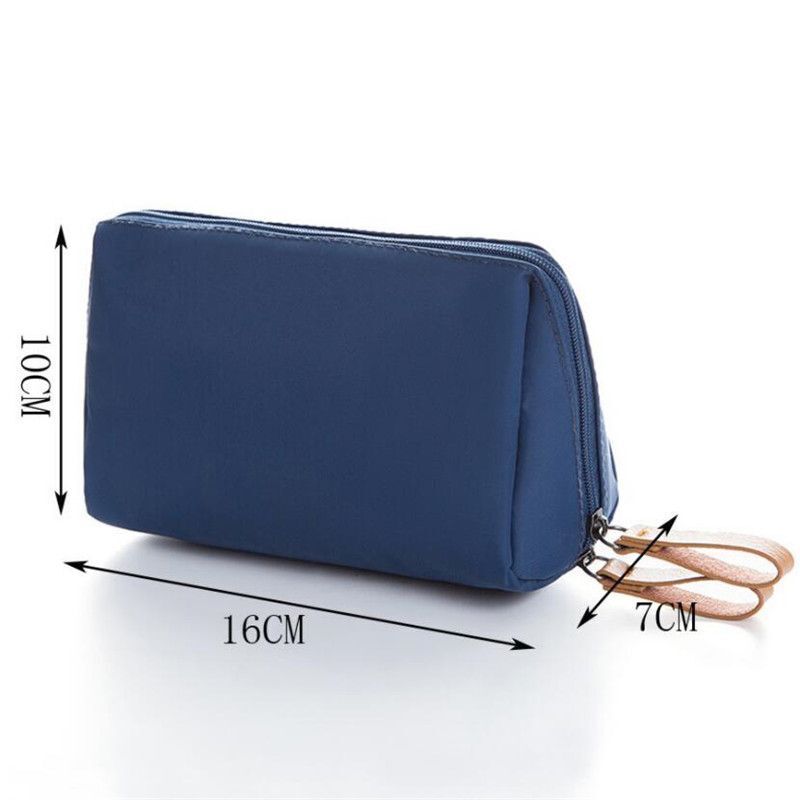 Women Waterproof Cosmetic Bag Makeup Pouch Toiletry Bag Organizer Case 14*10*7cm
