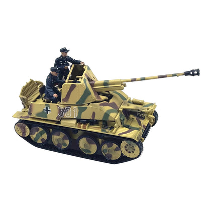 1:72 Scale 9cm WWII German Sd. Kfz. 139 Marder III Tank Finished Model Toy Gift