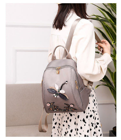 Summer Oxford Backpack High Quality Student School Bag Traveling Backpack 20-35L