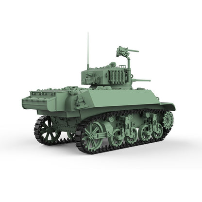 SSMODEL SS16506 1/16 Military Model Kit US M3A3 Stuart Light Tank