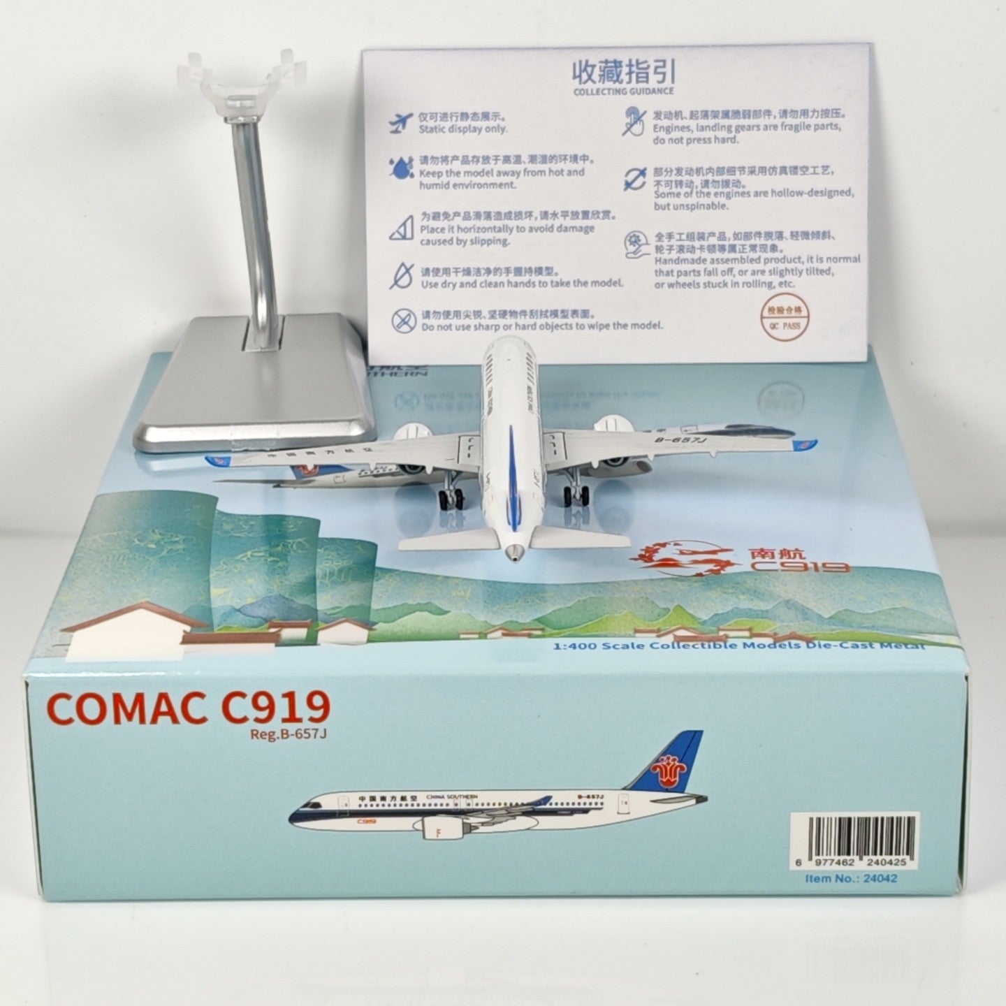 1:400 NGmodels China Southern COMAC C919 Passenger Airplane Diecast Plane Model