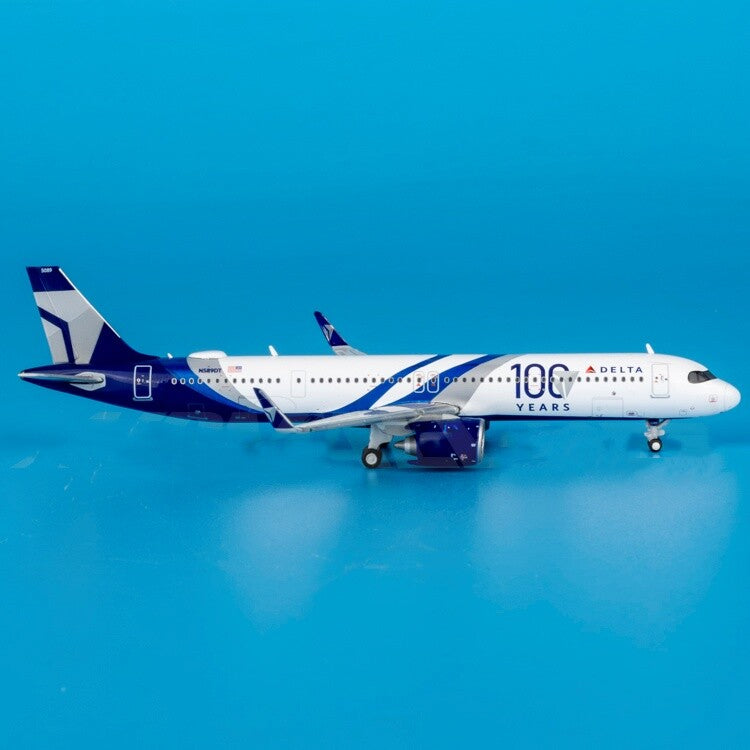 1:400 Geminijets Delta Air Lines Airbus A321neo Passenger Airplane Diecast Model