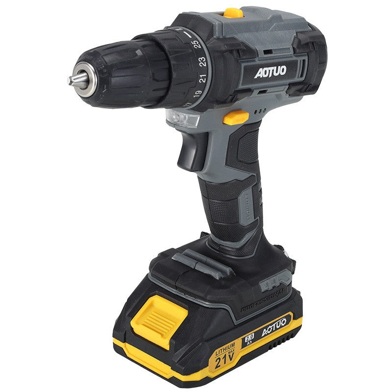 Household multi-function rechargeable electric drill with high power and brush05