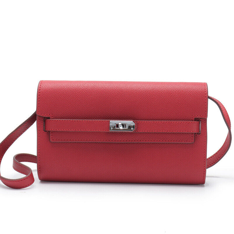 Mini Real Leather Flap Envelope Clutch Phone Wallet Shoulder Bag Purse Crossbody