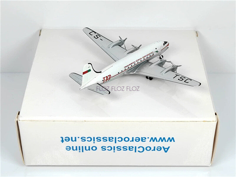AeroClassics TAP Air Portugal DC-4 CS-TSC 1:400 Aircraft Pre-built Model
