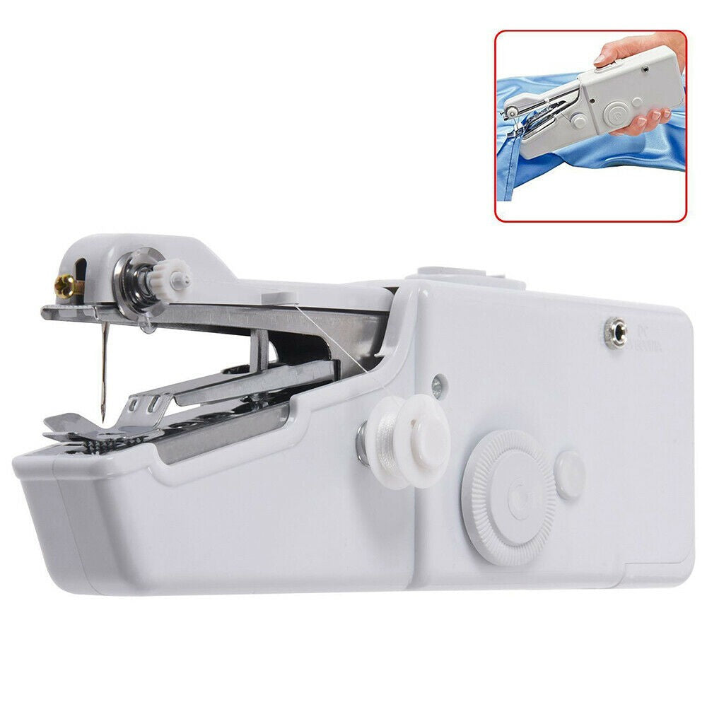 New Portable Smart Mini Electric Tailor Stitch Hand-held Sewing Machine Home