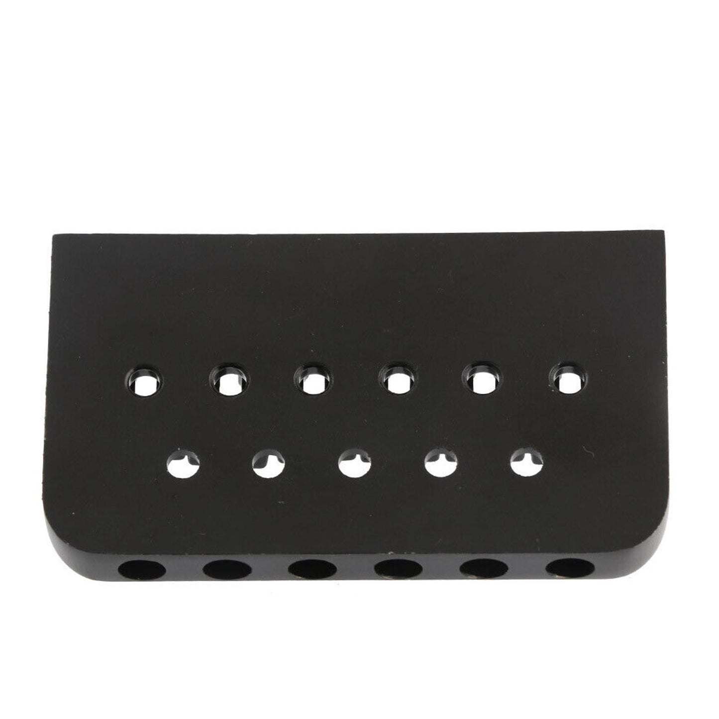 6 String Roller Saddle Hardtail Bridge Durable For Electric Guitar Replacement