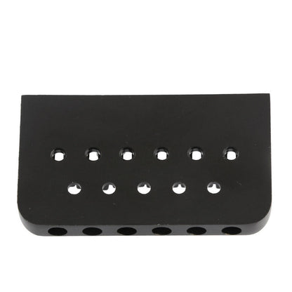 6 String Roller Saddle Hardtail Bridge Durable For Electric Guitar Replacement