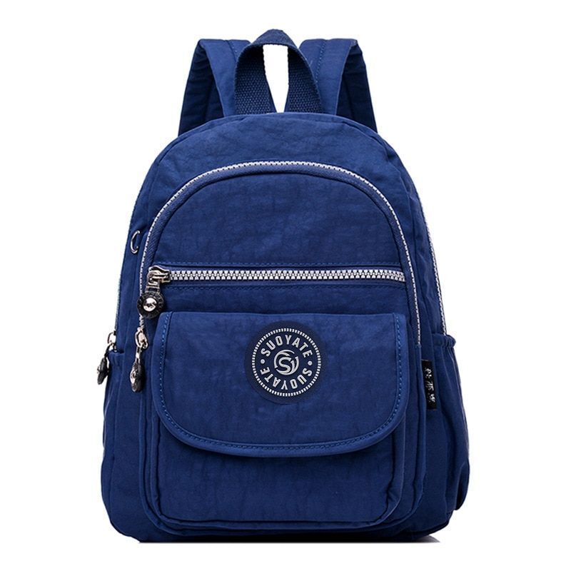 Backpack Fashion Waterproof Nylon School Bag Large Traveling Rucksack 23*10*30CM