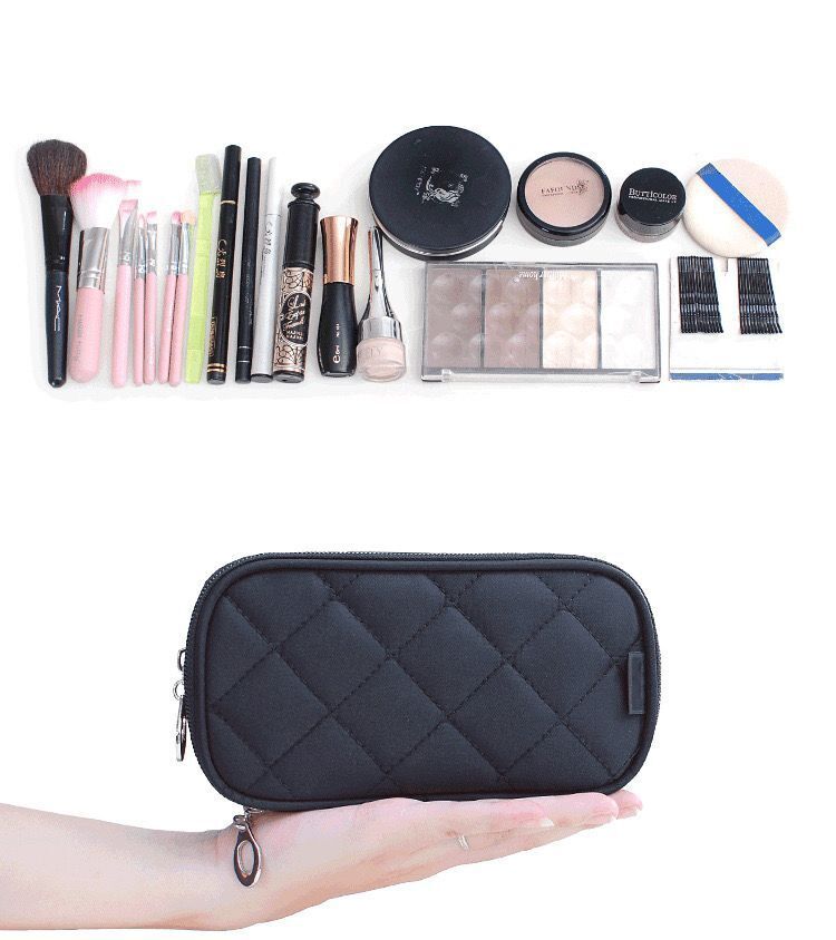 Waterproof Cosmetic Bag Make Up Storage Pouch Travel Brush Holder Toiletry Cases