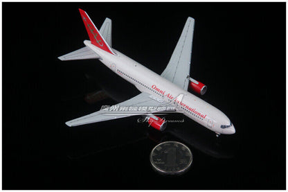 1:400 JC Wings Omni Air BOEING 767-200ER Passenger Airplane Diecast Plane Model