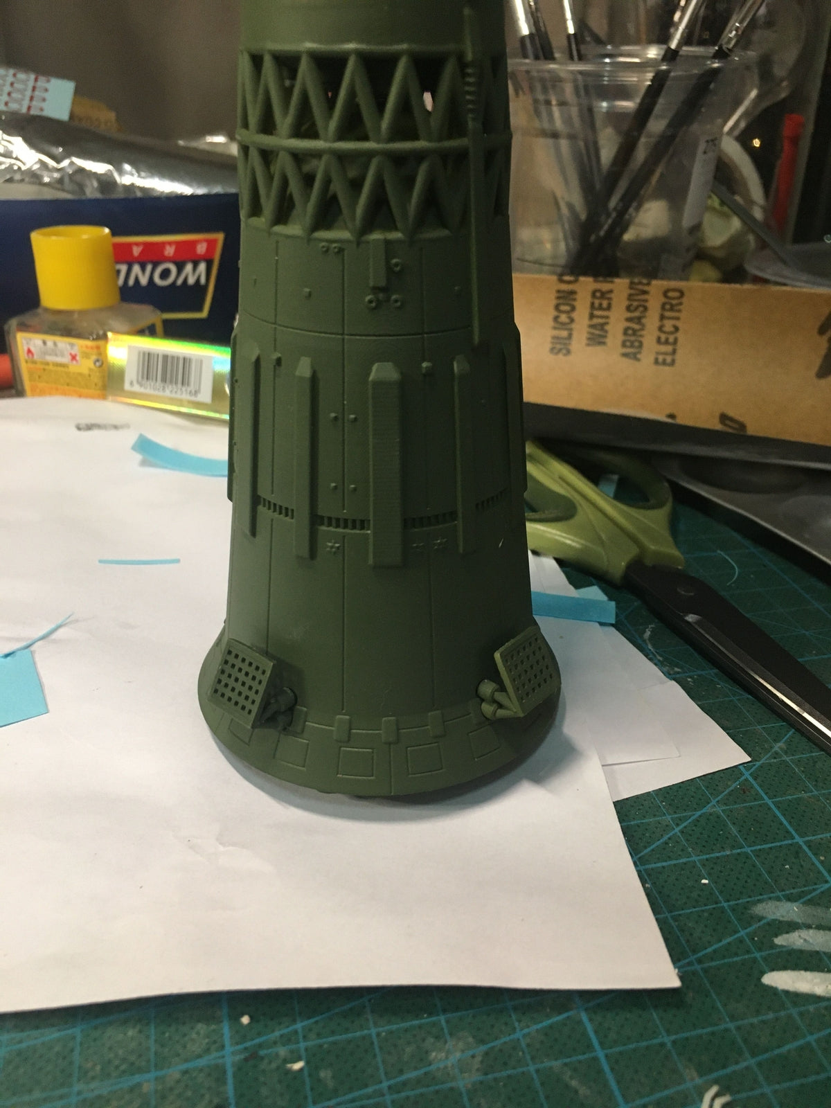 1:250 Scale CCCP N1 Landing moon rocket model Finished Painted product