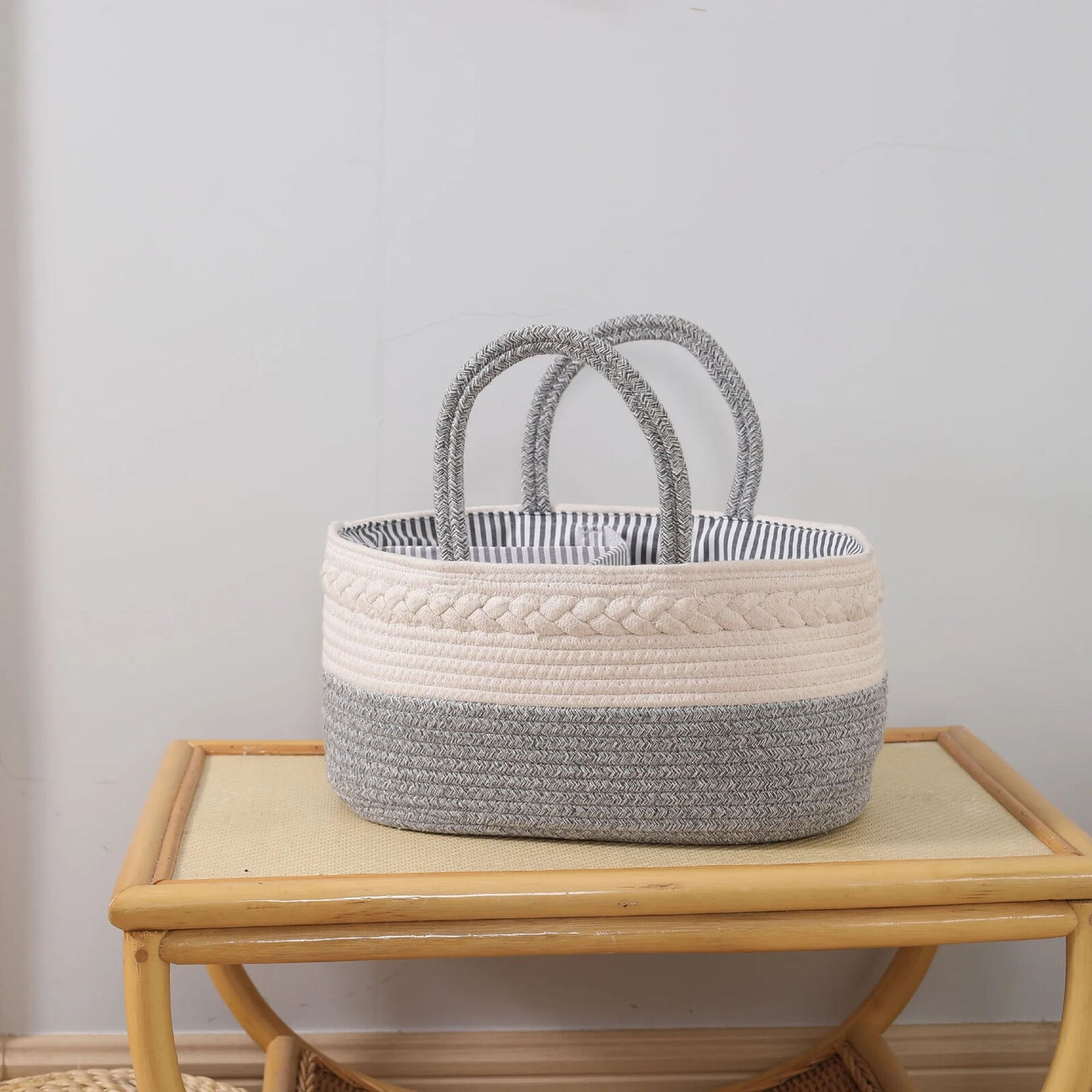 Diaper Bag Rope Baskets Kids Hand Baskets Box Toys Candy Desktop Mommy Bag
