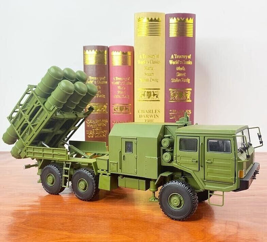 1:30 33CM HQ-16A Air Defense Missile Launch Vehicle Diecast Military Armor Model