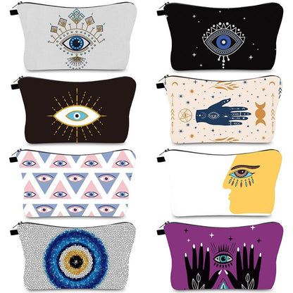 Cosmetic Bag Printed Traveling Storage Bags Clutch Washing Bag Makeup Organizer