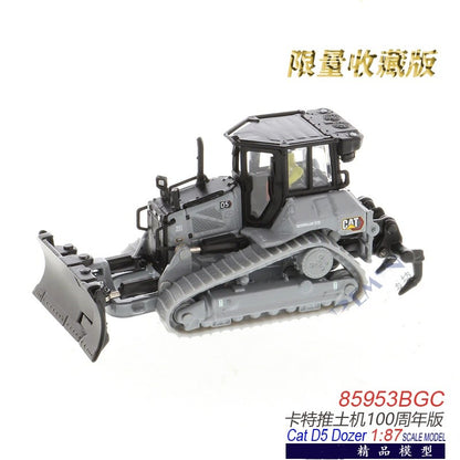 1:87 DM D5 Dozer Bulldozer Construction Machine Equipment Vehicles Diecast Model