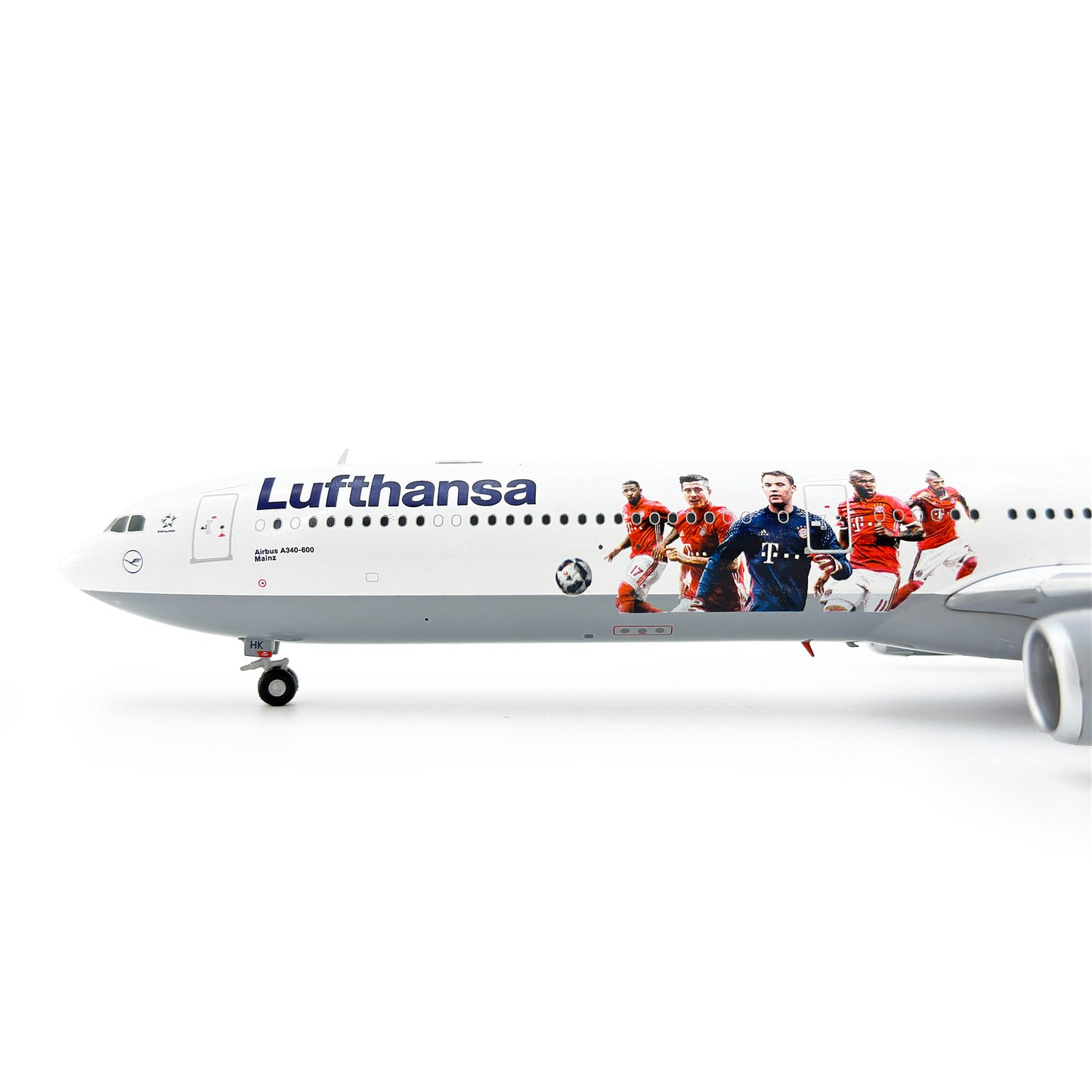1:200 Z2MODEL Lufthansa Airbus A340-600 D-AIHK Passenger Plane Diecast Model