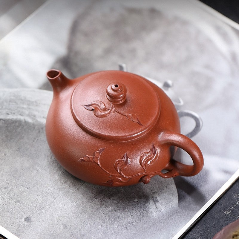 Full Handmade Tea Pot With Certificate Real Yixing Zisha Zhu Clay Master Pot New