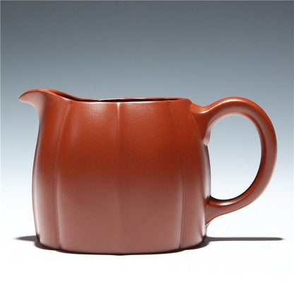 Handmade Yixing Red Clay Zisha Cha Hai Gongfu Tea Serving Pitcher Fair Cup Tea