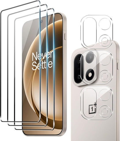 For Oneplus 15 Screen Protector with Camera Lens Protector, 9H Hardness Anti-Scr