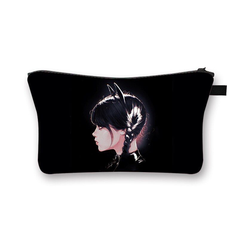 Cosmetic Case Gothic Theme Toiletries Bags Lipstick Makeup Purse 15*21*13CM 1 PC
