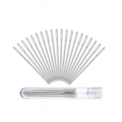 9-20Pcs Leather Sewing Needles Awl Shoe Repair Stitching Tool Sewing Accessories