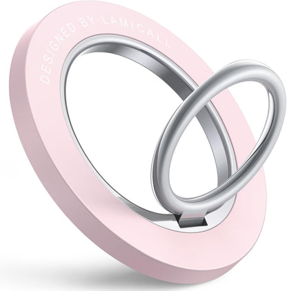 Magnetic Phone Ring Grip Holder Compatible for Magsafe, 360° Rotating with Smoot