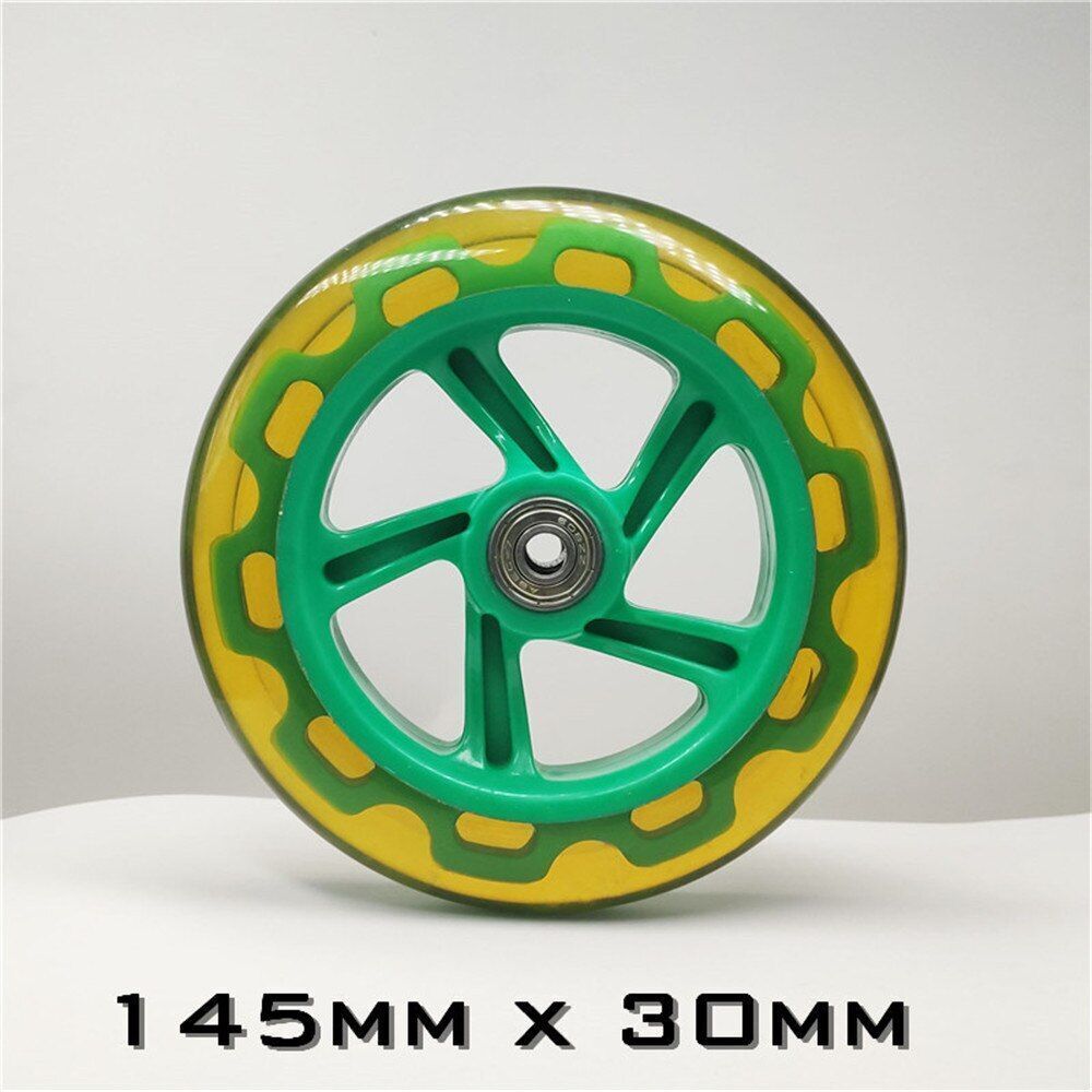 1pc 200/180/175/145/120/40/30/24mm Scooter Skating Wheel Tire PU Skateboard 12 V