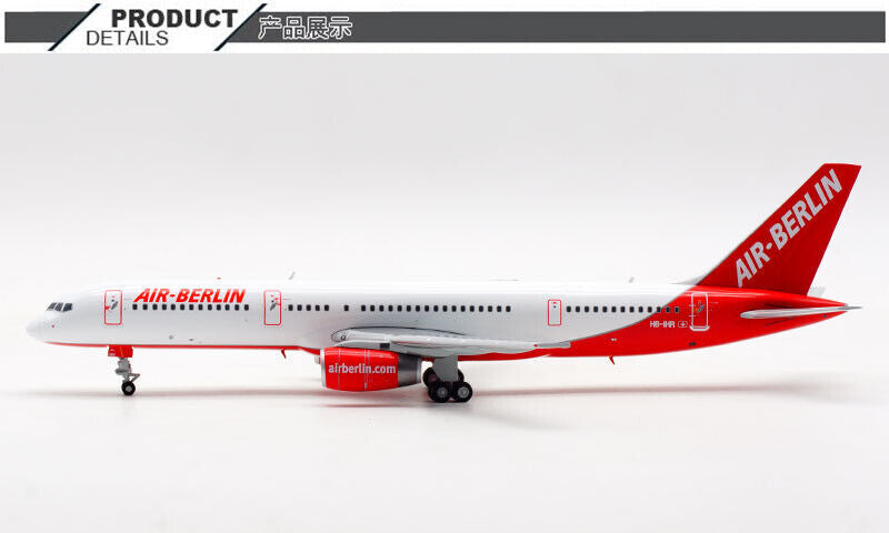 1:200 24cm JC Wings DutchBird BOEING 757-200 Passenger Airplane Diecast Model