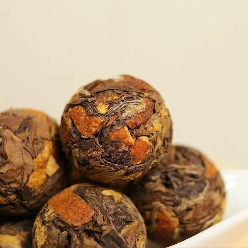 500g White Tea Stuffed Tangerine Orange Fuding Chenpi Bai Cha Aged Shou Mei