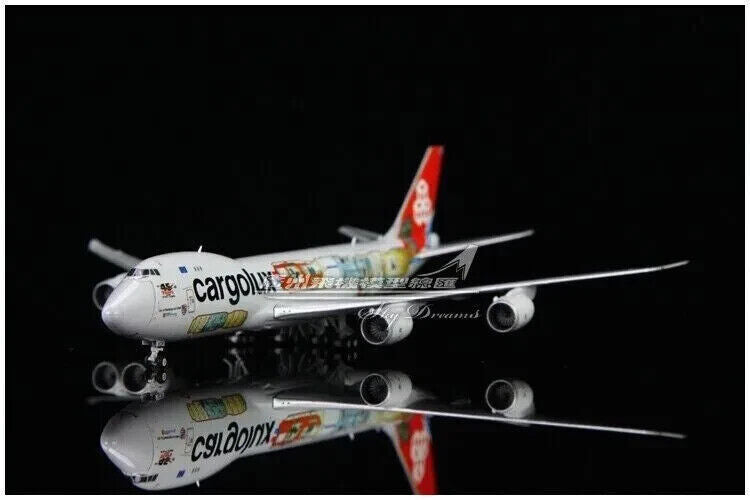 1:400 JC Wings Cargolux BOEING 747-8F Airfreighter Plane Diecast Airplane Model