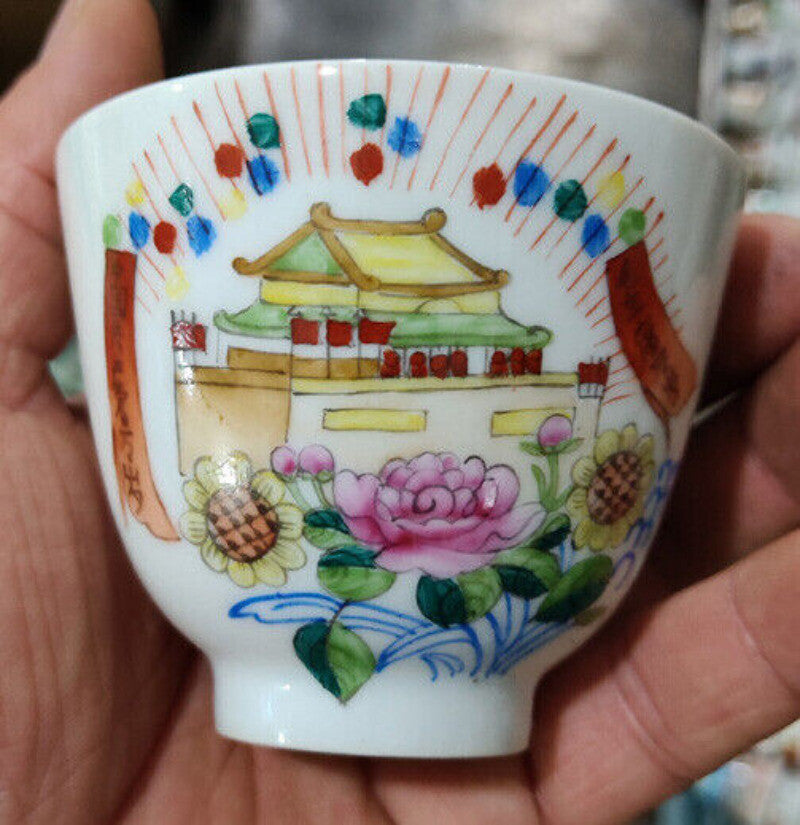 1950s to 1960s ceramic teacups -