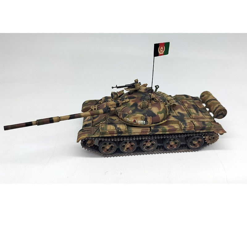 1/72 Afghan T62BDD 1984 main Battle tank camouflage finished model