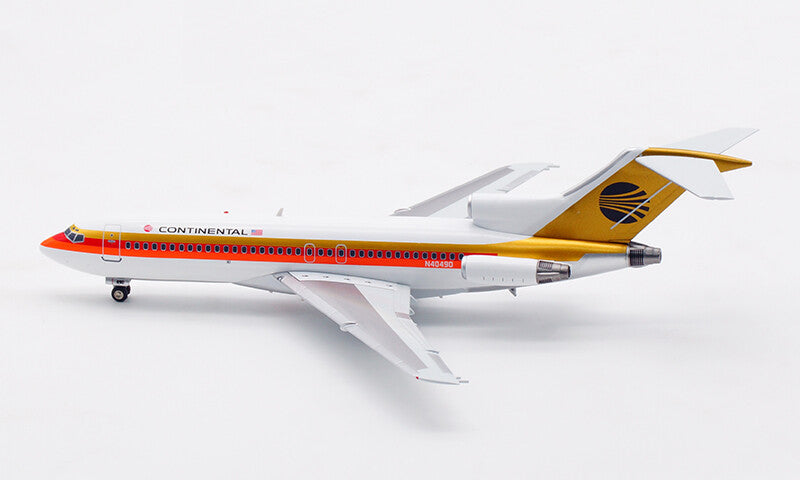 1:200 InFlight CONTINENTAL BOEING 727-100 Passenger Plane Diecast Aircraft Model