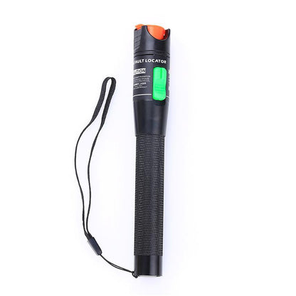 30mw Metal Fiber Optic Cable Tester Red Light Source Visual Fault Locator