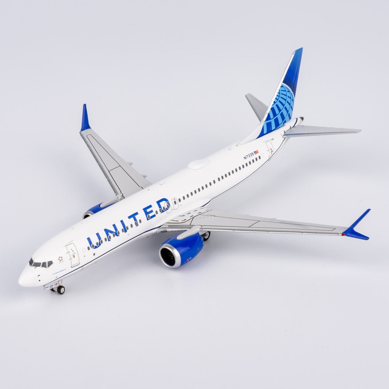 1:400 NG Models United Airlines Plane Boeing 737 MAX 8 Diecast Aircraft Model