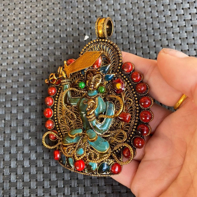 Buddhist Supplies Buddha Statue Nepalese Handmade Bodyguard Buddha Pendant Brand