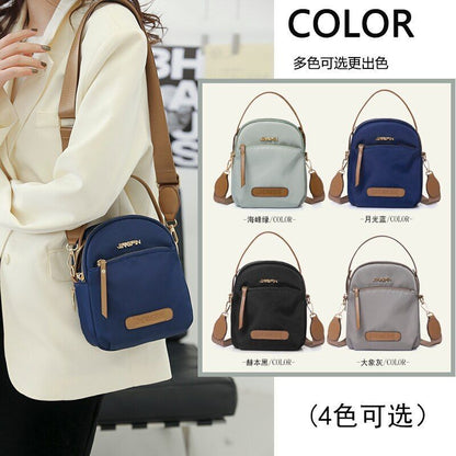 Nylon Waterproof Small Square Bag Shoulder Messenger Bag Purse Crossbody Handbag