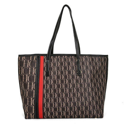 Luxury Handbag Letter Large Capacity Shoulder Sac Shoulder Pouch Hasp Spandex