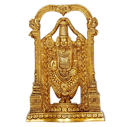 Hindu God Brass Lord Tirupati Balaji Venkateshwara Statute Idol Figurines